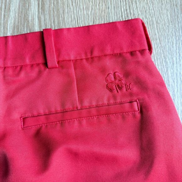 Black Clover Live Lucky Mens Golf Shorts Mens Size 32 Red - Picture 4 of 10